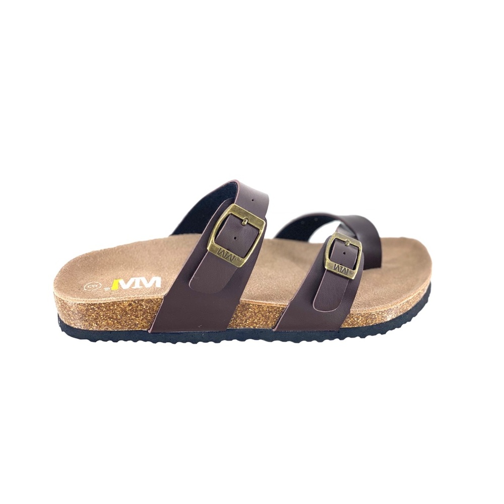 New leather sandals